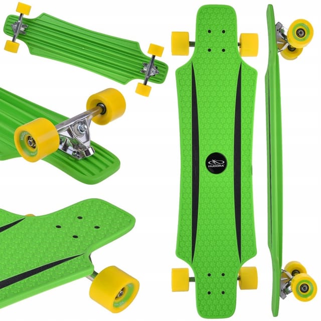 Hudora Longboard Cruisestar Skateboard, 91 Cm Lang, Tragfähigkeit Bis Zu 100 Kg, 12812