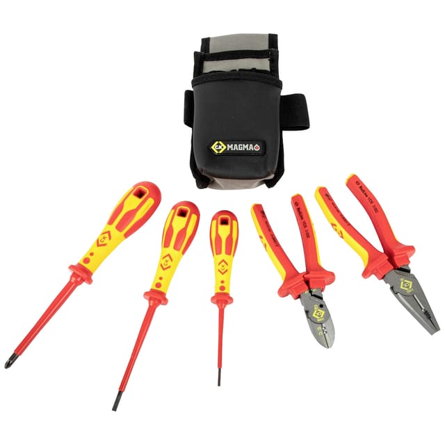 C.k Magma - C.k T5980 T5980 Werkzeugset Elektriker, Techniker, Vde 6teilig