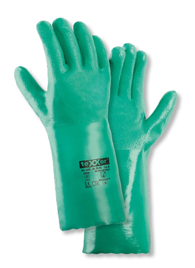 12 Paar Nitril-handschuhe Geraute Oberfläche Größe 11