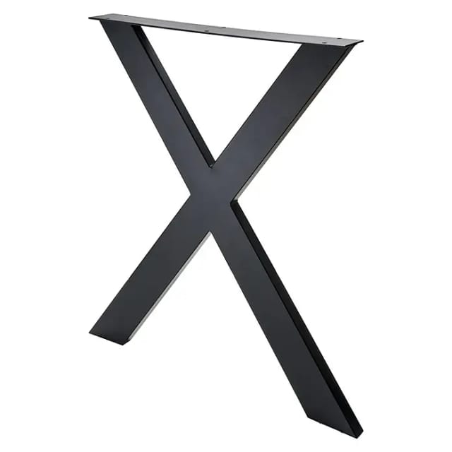 Tischgestell X 71 X 60 Cm Stahl Schwarz - 1 Stück Tischgestell - Hettich