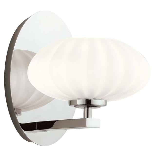 Wandleuchte Badezimmerleuchte Led Wandlampe Chrom Stahl Glas Dimmbar Ip44