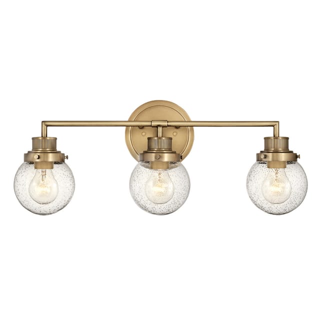 Elstead Hinkley Poppy Badezimmer-wandleuchte Heritage Messing, Ip44