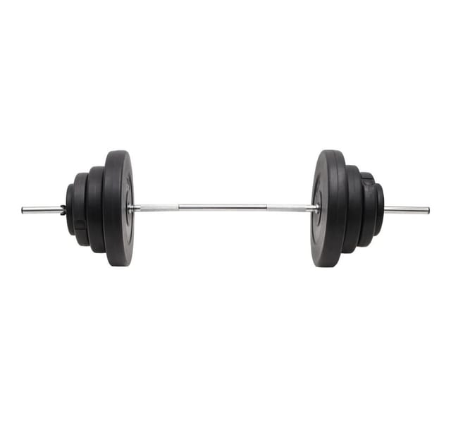 Vidaxl Langhantel Mit Gewichten 60 Kg