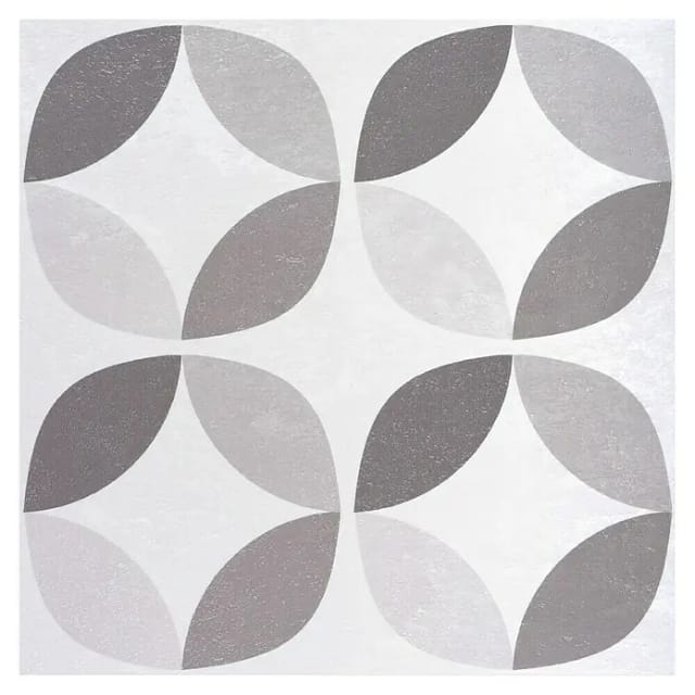 Selbstklebende Wandfliesen Im Geometrischen Stil Grau 30,5x30,5 Cm, Packung Mit 6 - Access Deco