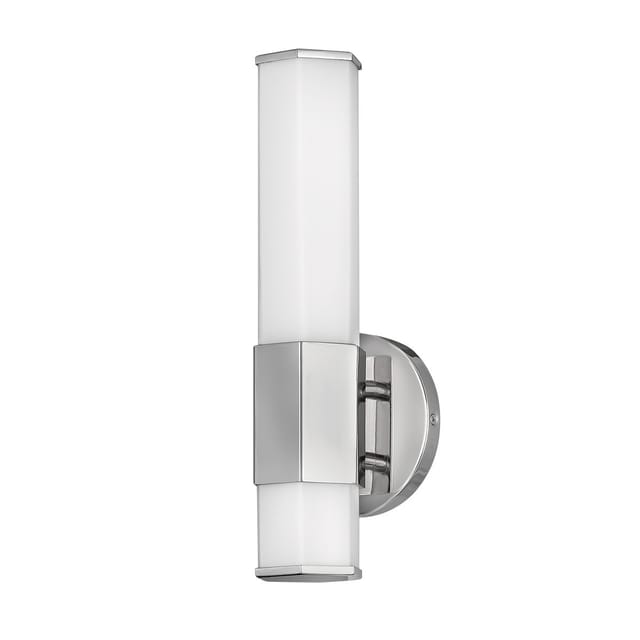 Elstead Hinkley Facet Integrierte Led-badezimmer-wandleuchte Chrom Poliert, 3000k, Ip44