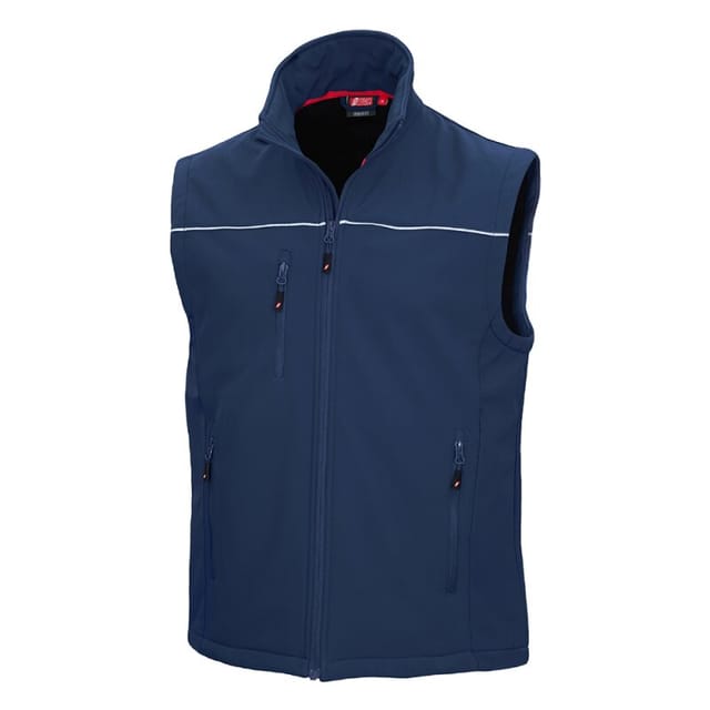 Softshellweste Nitras Motion Tex Light 7161 Marineblau Gr. 3xl