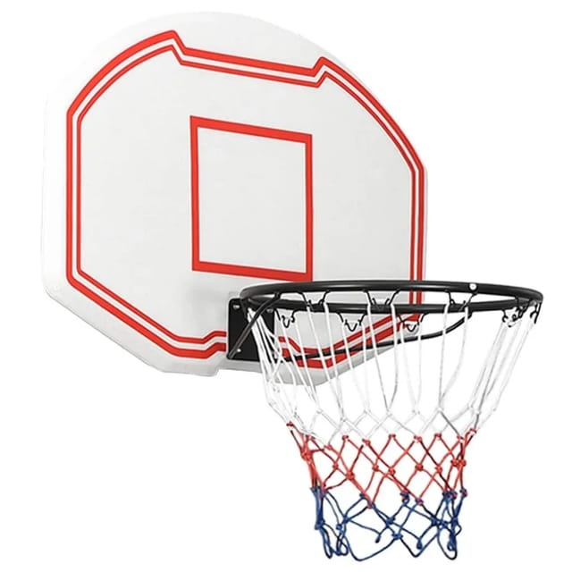 Basketballkorb Weiß 90x60x2 Cm Polyethylen Vidaxl