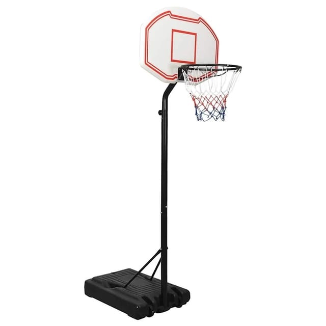 Basketballständer Weiß 237-307 Cm Polyethylen - Vidaxl