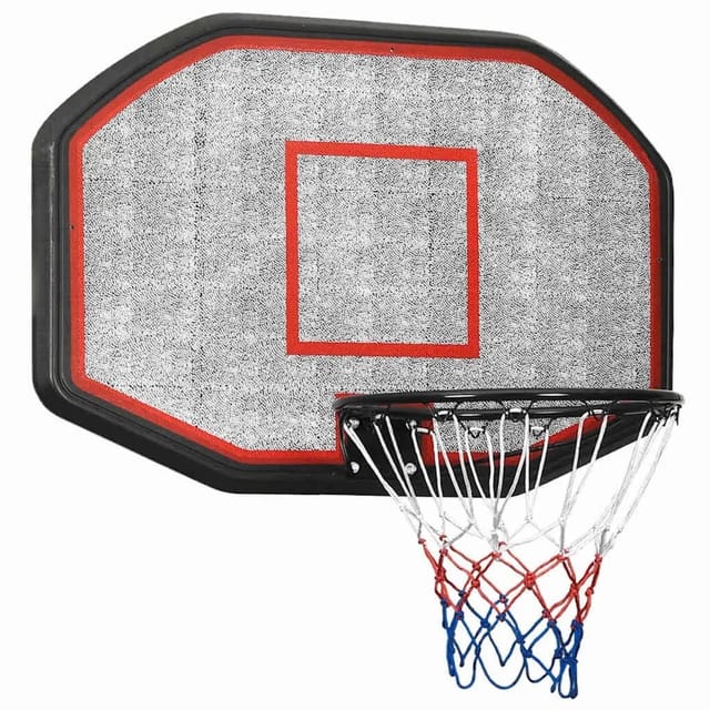 Basketballkorb Schwarz 109x71x3 Cm Polyethylen - Vidaxl