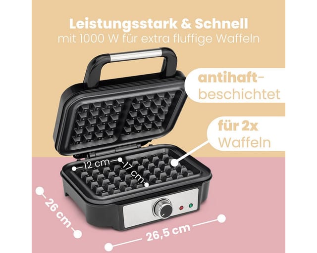 Profi Cook Pc-wa 1240 Waffeleisen Inox