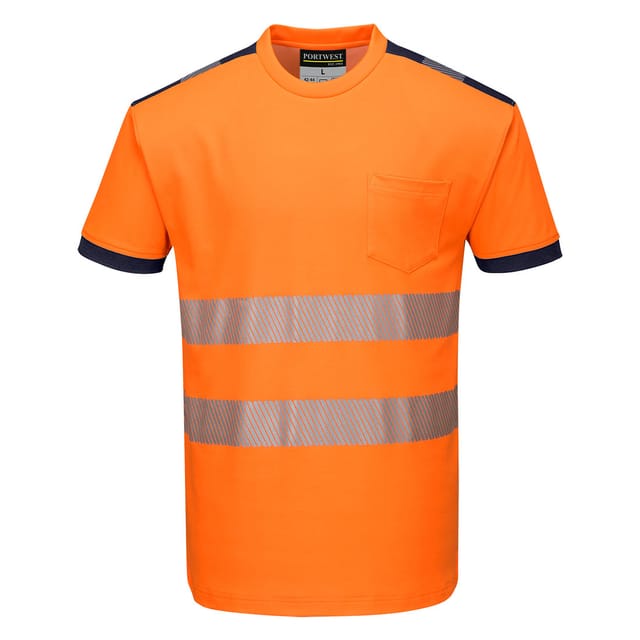 T-shirt Hv Pw3 Orange/marine 3xl