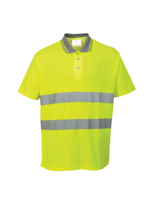 Polo Confort Baumwolle Gelb 4xl