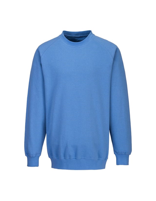 Antistatisches Esd-sweatshirt Blau Hamilton S
