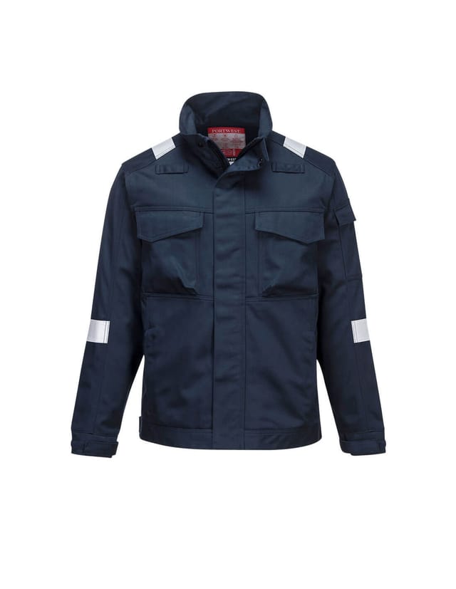 Portwest Arbeitsjacke Multinorm "bizflame" Fr68 Blau Xl