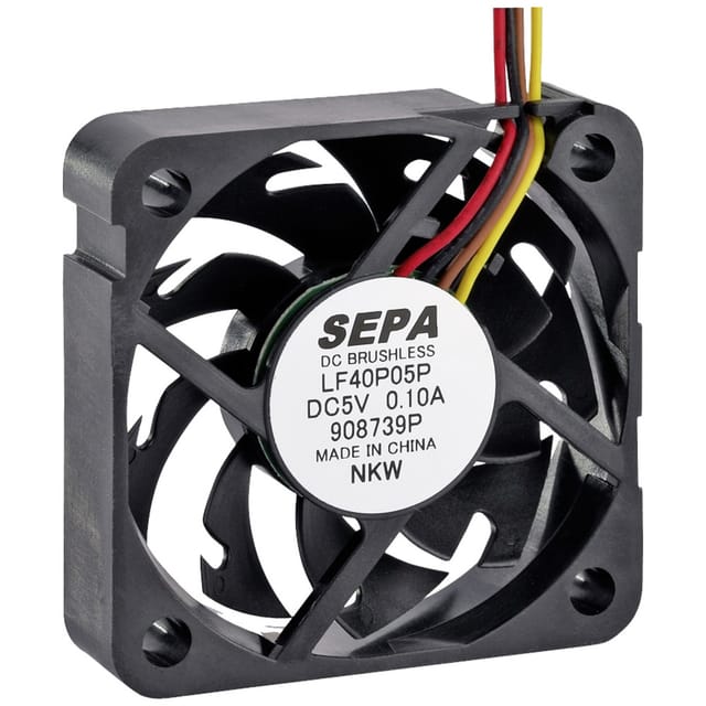 Sepa - Lf40p05pse00a Axiallüfter 5 V 13.8 M³/h (l X B X H) 40 X 40 X 10 Mm