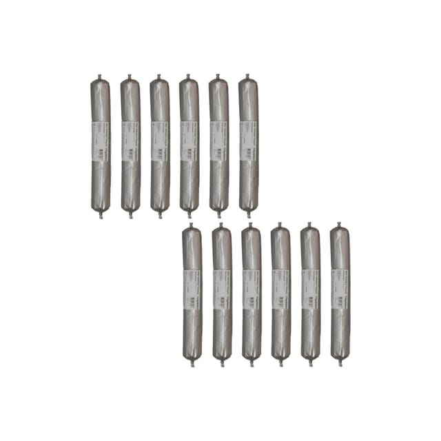 Sika - Set Von 12 Flexiblen Klebstoffen Adheflex Parkett - 600 Ml