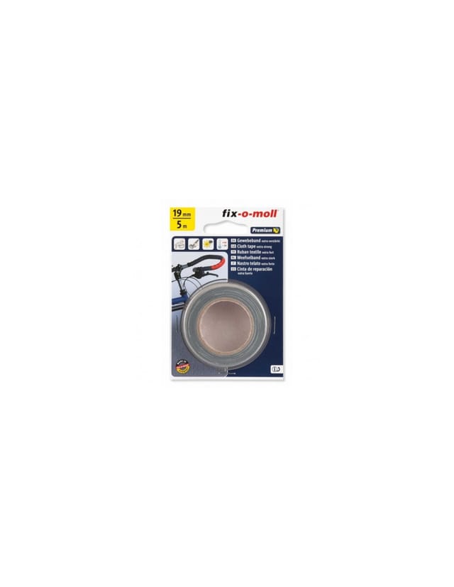 Fix-o-moll Gewebeklebeband 5 M X 19 Mm Grau - Fix-o-moll