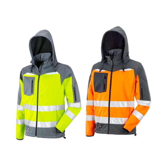 Neri - Casilina Gut Sichtbare Softshelljacke - Xl - Orange - Orange