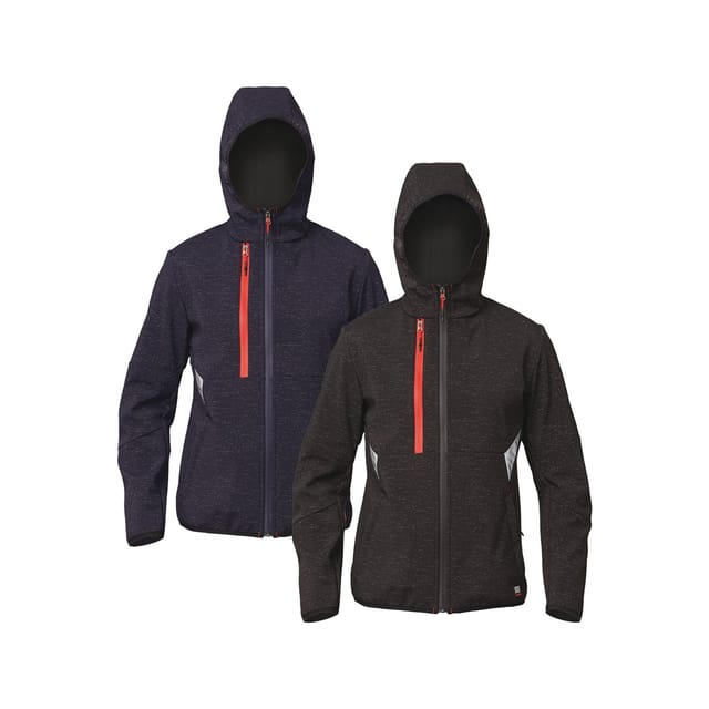 Siggi Finder Softshell Arbeitsjacke - L - Blau
