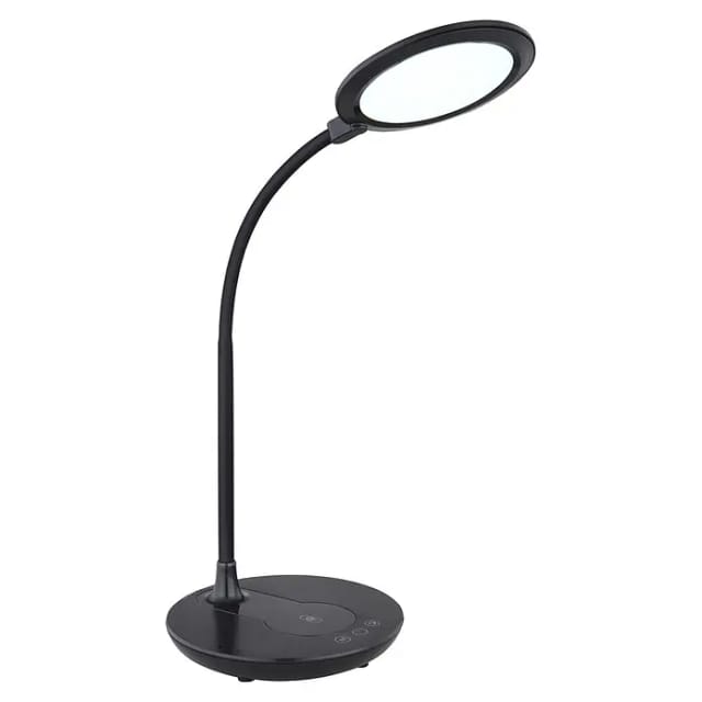Led Tisch Lampe Schwarz Flexo Touch Dimmer Leuchte Schlaf Ess Zimmer Beleuchtung
