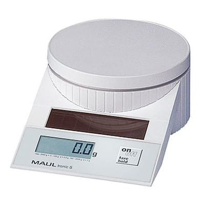 Maul - Briefwaage Tronic S 12,8cm 2 G 2kg Ohne Netzanschluss Weiß
