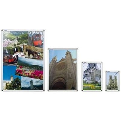 Franken - Bilderwechselrahmen 45 X 62,4 X 1,2 Cm (b X H X T) Din A2 Aluminium Silber