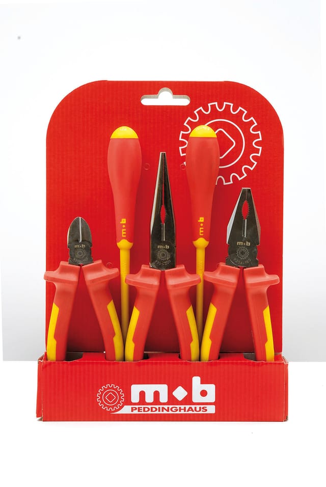 Multi Pack Electricien (3 Zangen + 2 Isolierte Schraubendreher) Mob - 0000972101