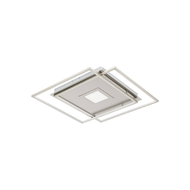 [neuwertig] B-ware Lucande Jirya Led Deckenlampe Deckenleuchte Deckenlicht Leuchte Lampe Cct Silber
