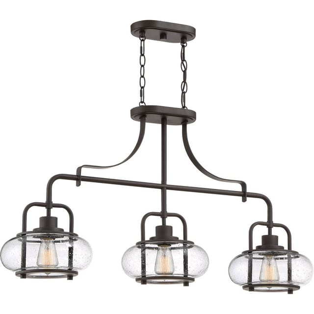 Elstead Quoizel Trilogy Stab-pendel-deckenleuchte Olde Bronze