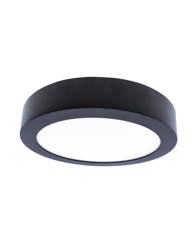 Downlight Led Gelys Ip54 30w 4000k Rund Anthrazit 30cm