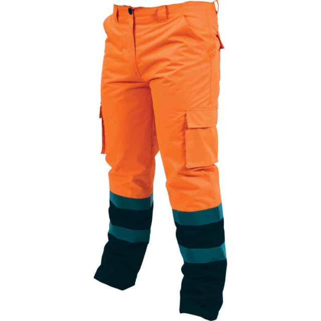 Warnschutzhose, Bundhose Gefüttert, Wasserabweisend Gr. L