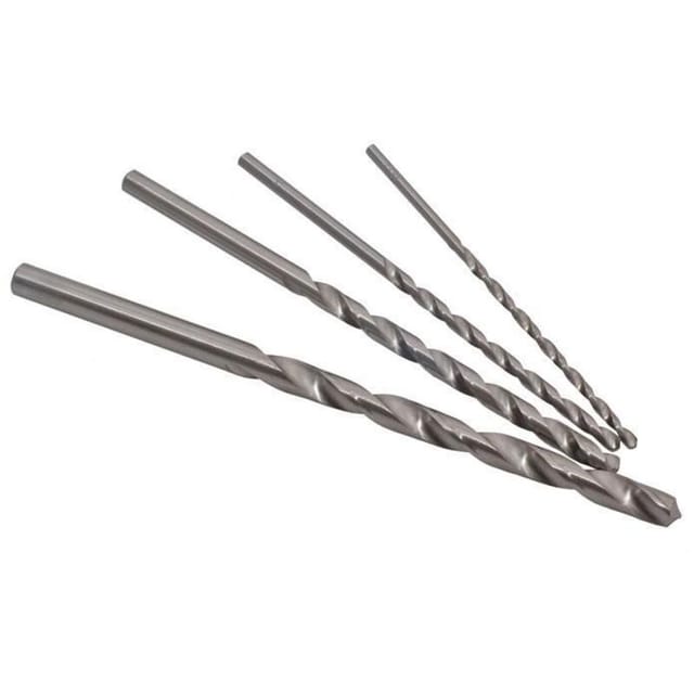 Artpol Metall-spiralbohrer, 12 X 205 Mm, Extra Lang Hss-g, Stahl Beschichtet De Din-340 Schnell