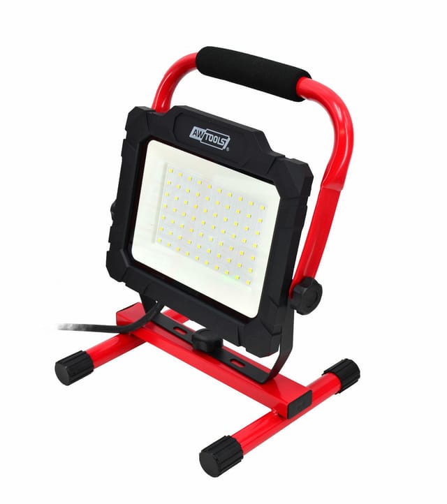 Awtools Reflektor Smd Led Przenośny 50w Podstawa Typ H