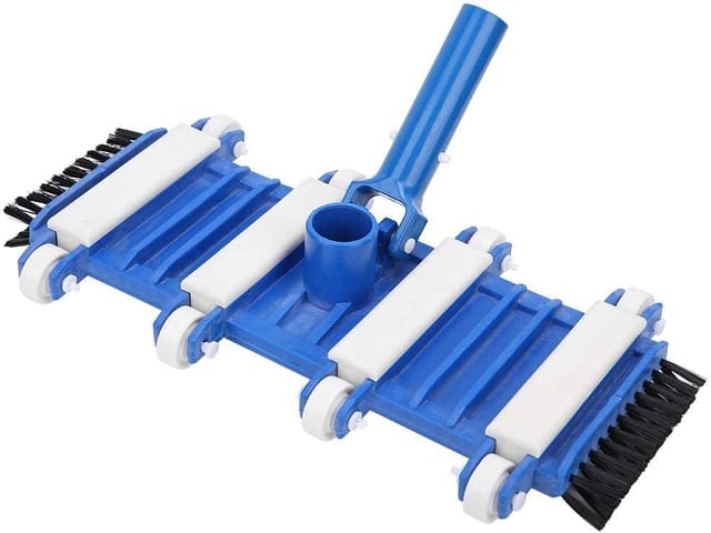 Schwimmbad-flexibler Vakuumkopf Mit Seitenbürsten, Rädern, Boden, Fischteich, Oberirdisches Schwimmbad, Sommerwasser-reinigungswerkzeug