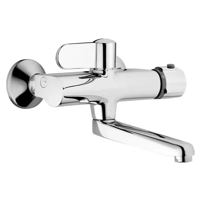 Hansa - Tempra Waschtischarmatur, Wandmontage, Ausladung 245