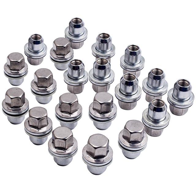 20x Radmutter Für Range Rover L322 Discovery 3 & 4 / Sport Lr06812620x Radmuttern Edelstahl For Range Rover Sport & L322 Discovery 3 & 4 Rrd500290