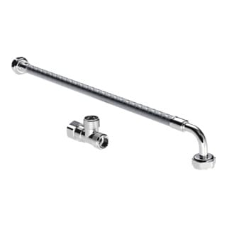 Minimat Anschlussrohr 6639 Chrom - Hansa