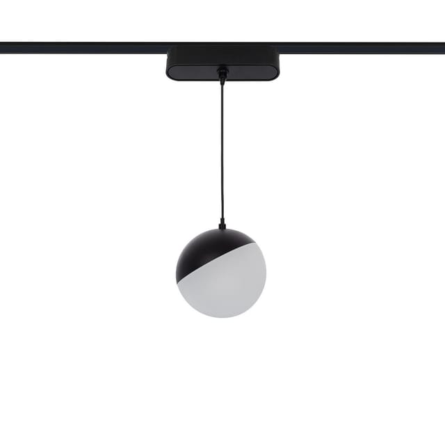 Led-pendelleuchte Für Magnetschiene 25mm Superslim 10w 48v Schwarz Ø100 Mm 2700k Warmweiß