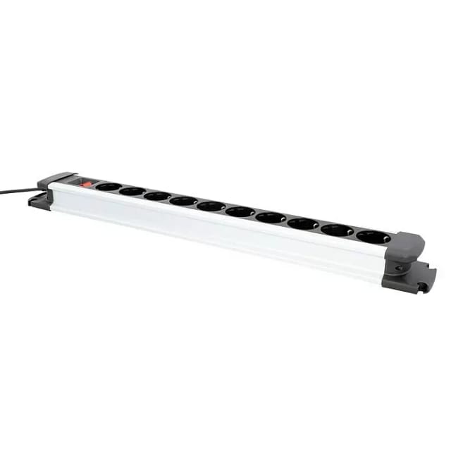 Steckdosenleiste10-fach 2m H05vv-f 3g1,5 Mm², Mit Schalter Steckdosenleiste - Unitec