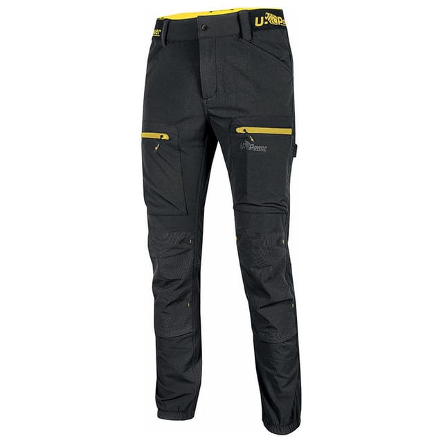 U-power - Harmony Elastische Arbeitshose - Xl - Schwarze