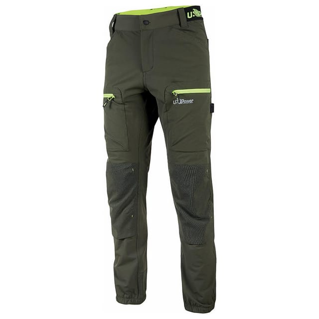 U-power Harmony Elastische Arbeitshose - Xxxl - Verde