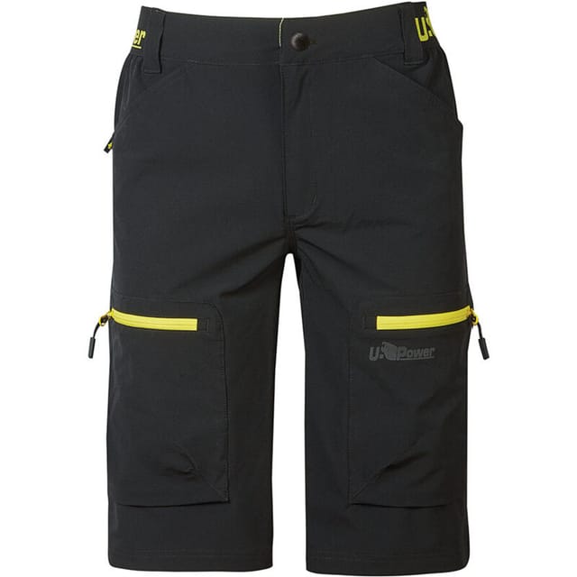 U-power Ares U-4 Stretch Arbeitsshorts - S - Negro