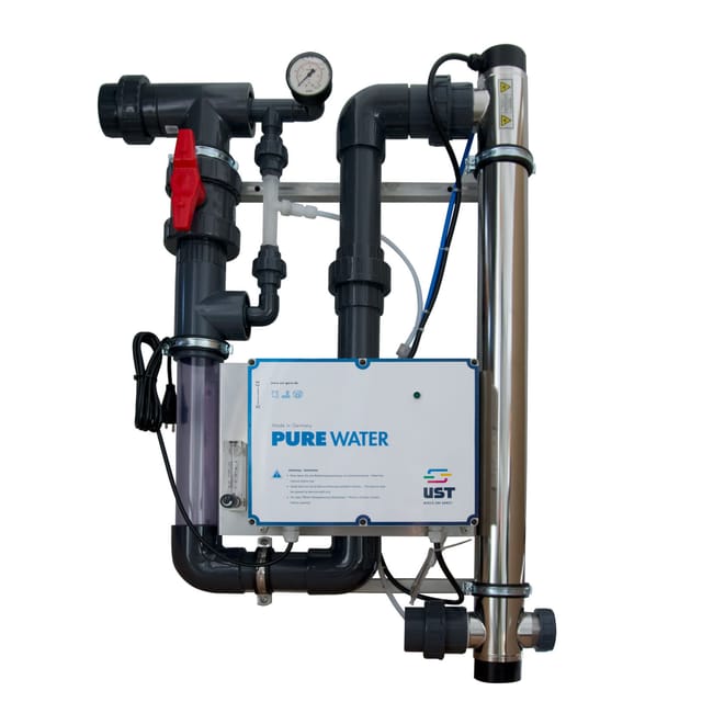 Pure - O3 - 120w - Uvc + Ozon Anlage Zur Wasseraufbereitung - 230vac