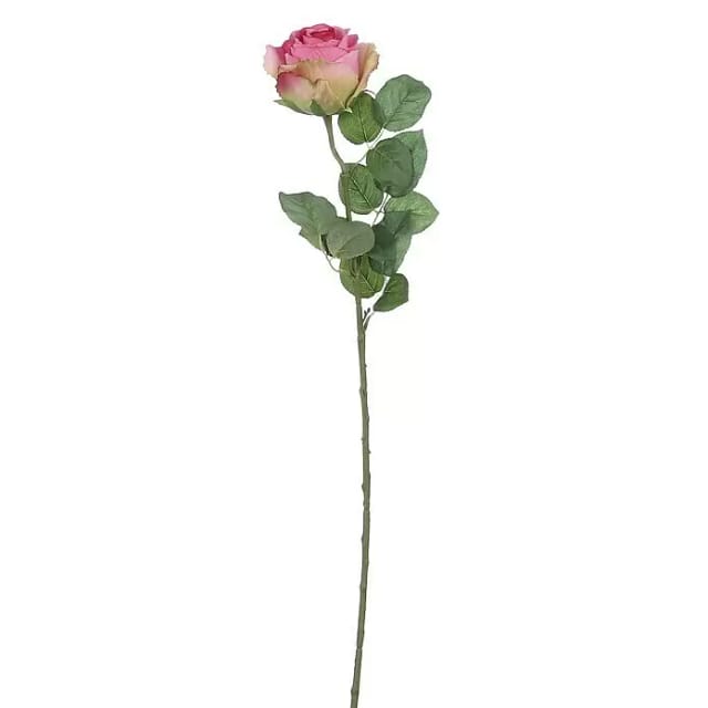 Mica Künstliche Rose Dunkelrosa 69 Cm Dekoblumen