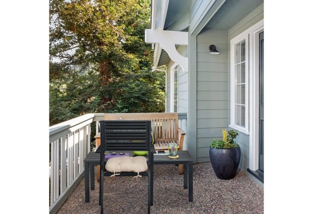 Gartenstuhl 2er Set, Hbt 90 X 53,5 X 59 Cm, Balkonstühle M. Armlehnen, Metall, Moderne Terrassenmöbel, Schwarz - Relaxdays