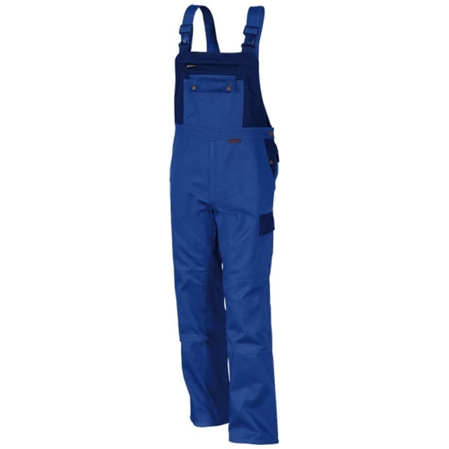 Latzhose Image 68 Kornblau/marine - Qualitex