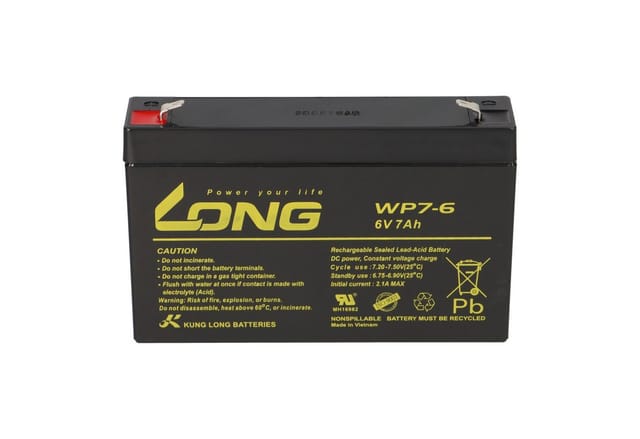 Akku Für Panasonic Lc-r067r2p 6v 7,2ah Agm Batterie