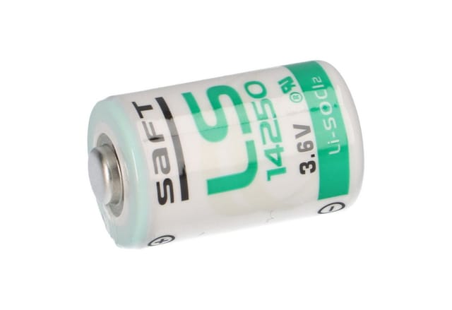 Saft - 5x Lithium 3,6v Batterie Ls 14250 - 1/2 Aa - Ls14250 Li-socl2