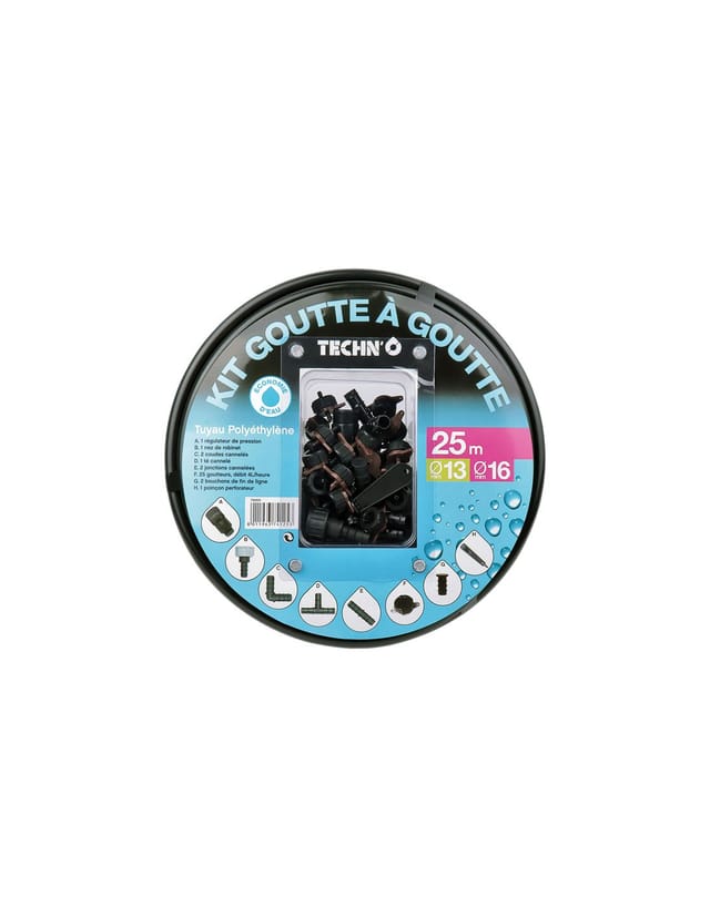 Set Tropfen Für Tropfen D.13x16mm 25m - Techn