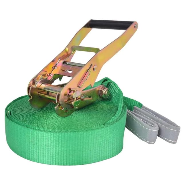 Slackline 15 M X 50 Mm 150 Kg Grün Vidaxl